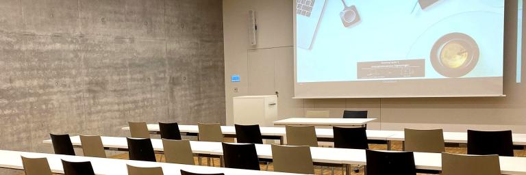 Bild eines Veranstaltungsraumes des Innovationscampus Sigmaringen