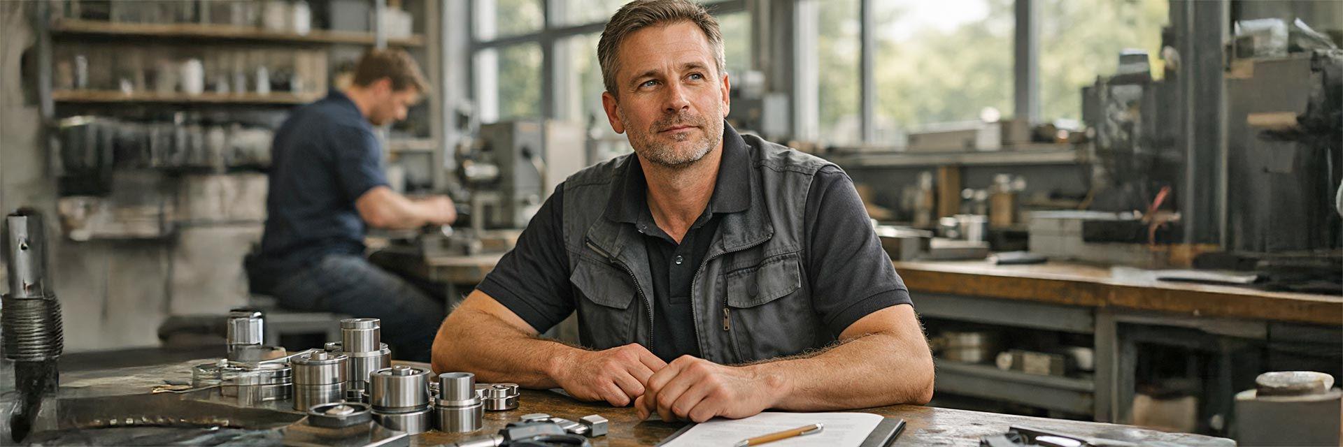 Facharbeiter in der Metallwerkstatt – Qualifizierung oder Jobwechsel im Landkreis Sigmaringen